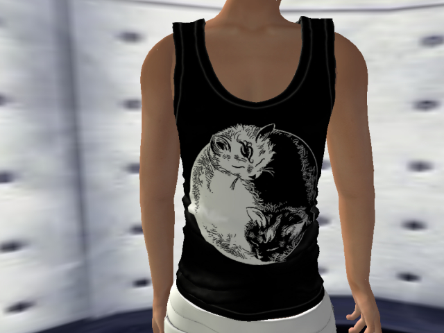 YWIW Tweenster Tank Cute Ying Yang