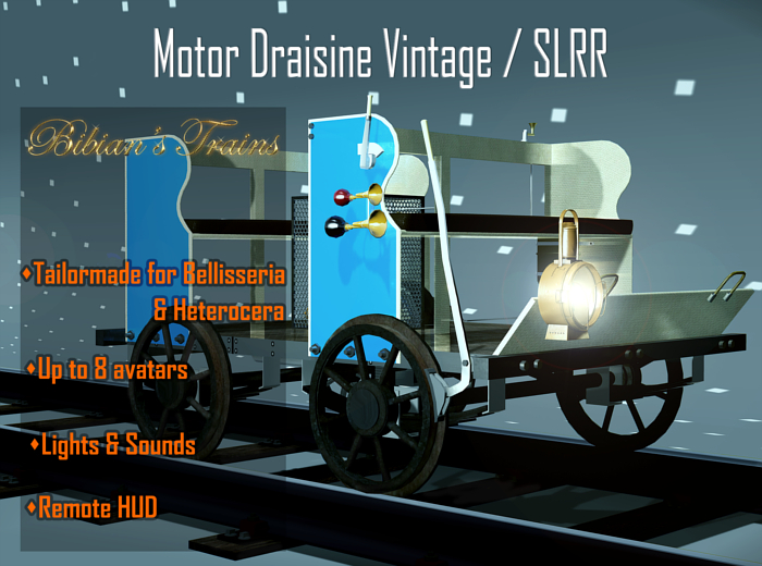 Motor Draisine vintage SLRR