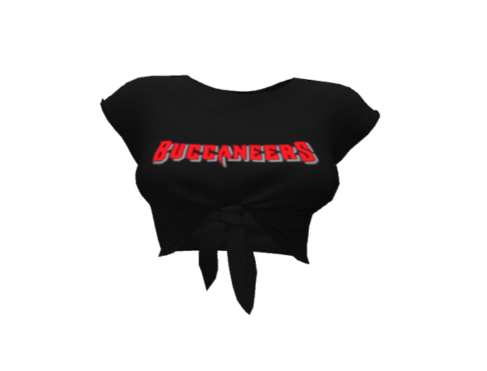 ::PINK ICING:: Buccaneers Crop Tee