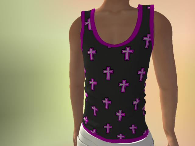 YWIW Tweenster Tank Goth