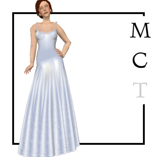 Snowcrystal gown blue ice [by Pretty Magic]