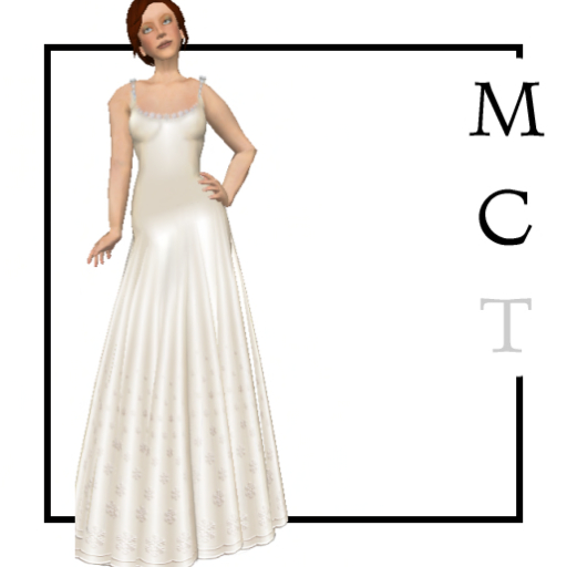 Snowcrystal gown winter cream [by Pretty Magic]