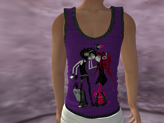 YWIW Tweenster Tank Goth Love