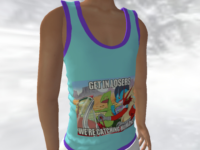 YWIW Tweenster Tank Catch em all