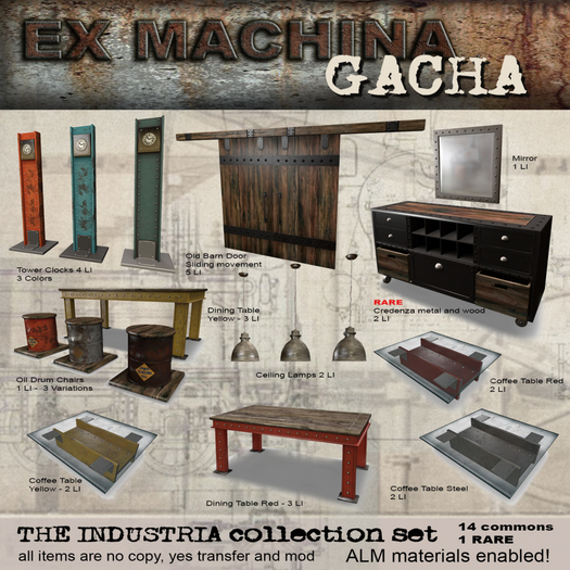 Ex Machina - Credenza RARE