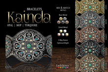 EarthStones Kainda Bracelets ~ Opal/MoP/Turquoise