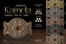 EarthStones Kainda Bracelets ~ Carnelian/Tiger/Amber