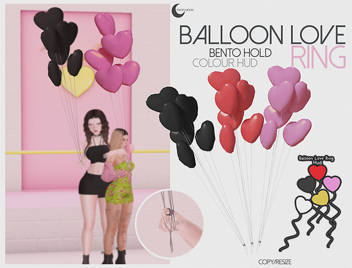 TK.// Balloon Love Ring