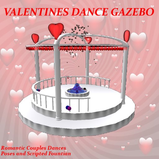 Valentine Gazebo Wedding