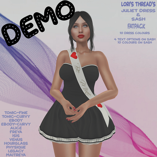 [L.T] Juliet Dress & Sash - DEMO v2  (ADD ME)