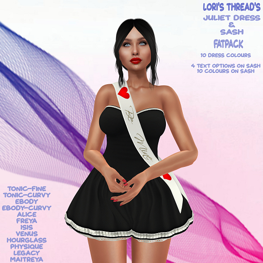[L.T] Juliet Dress & Sash - FATPACK v2  (ADD ME)