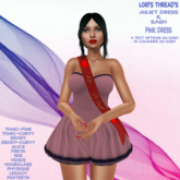 [L.T] Juliet Dress & Sash - Pink v2  (ADD ME)