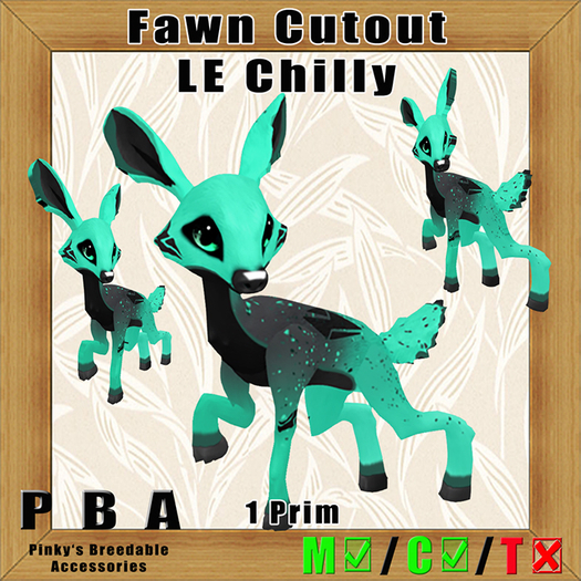 Fawn Cutout LE Chilly, Nov. 2020