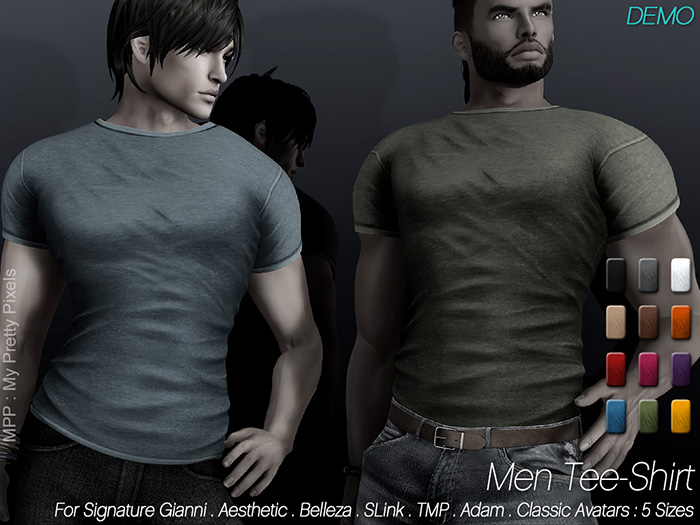 - MPP Mesh - Men Tee-Shirt - DEMO