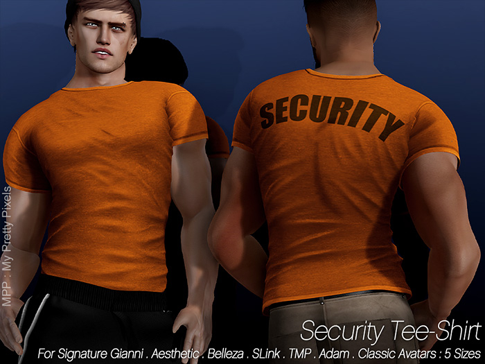 - MPP Mesh - Security Tee-Shirt - Orange