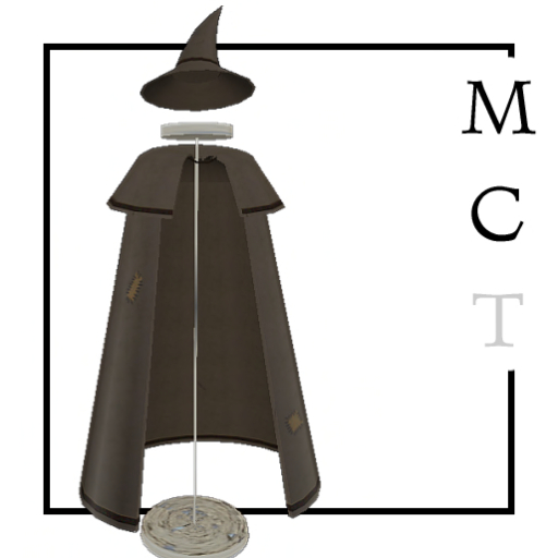 Dress robes "Remus" - Cloak and hat brown [by Pretty Magic]