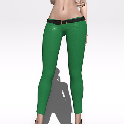 AXE-PANTS,GREEN-MAITREYA-BELLEZZA FREYA