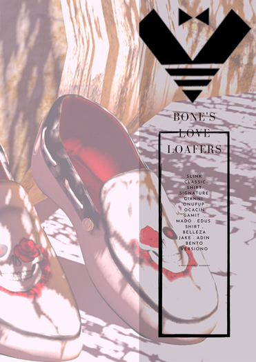 bone's love Loafers  