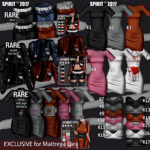 SPIRIT - Helly SET RARE - MAITREYA