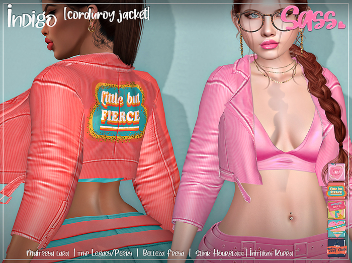 sass [indigo jacket]