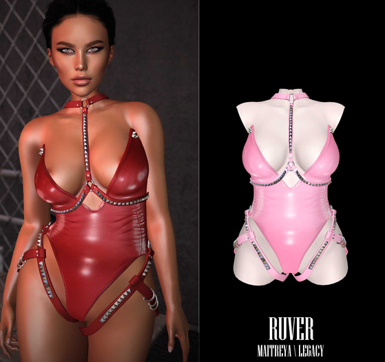 RUVER-Body&Strap :: Wrong-Rose (M\L)