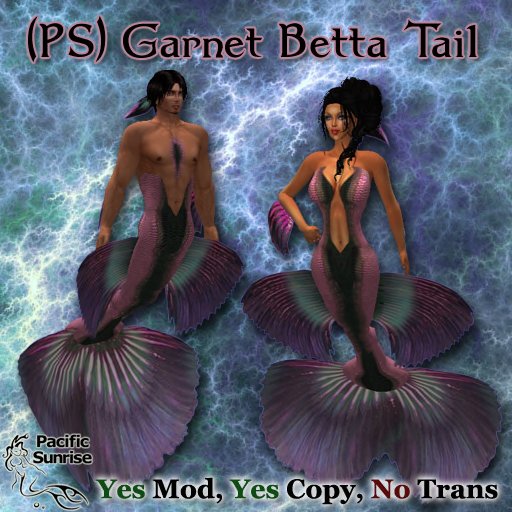 (PS) Garnet Betta Tail