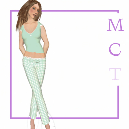 Vichy pyjamas pastel mint [by Finally]