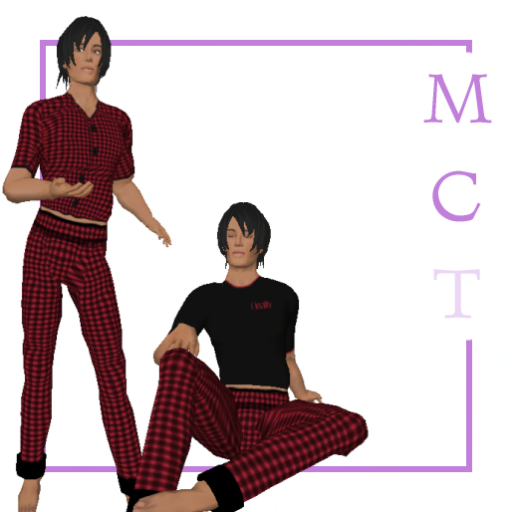 Blackvichy men's pyjamas red [by Finally]