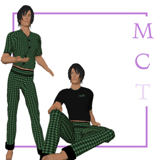 Blackvichy men's pyjamas green [by Finally]