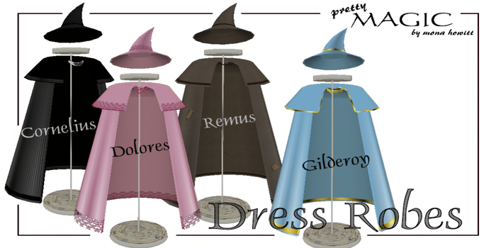 Dress robes FAT PACK [by Pretty Magic]