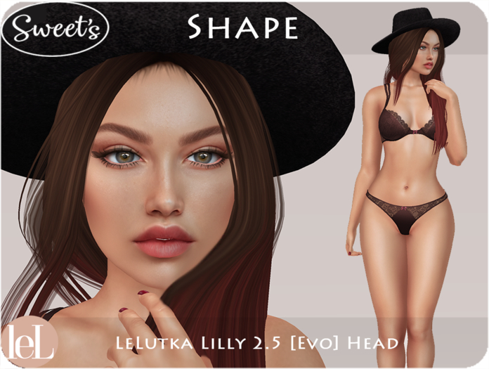Sweet's Shape for Lilly Bento Head by LeLutka