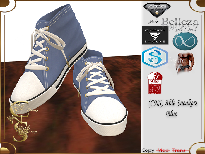 (CNS) Able Sneaker Blue
