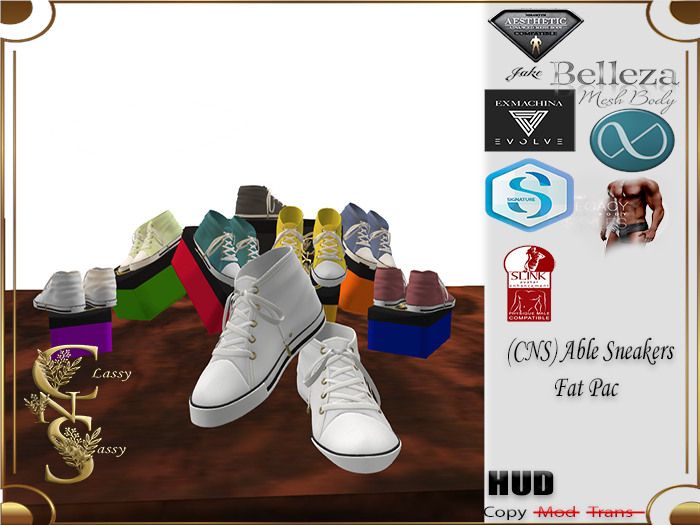 (CNS) Able Sneaker Fat Pac