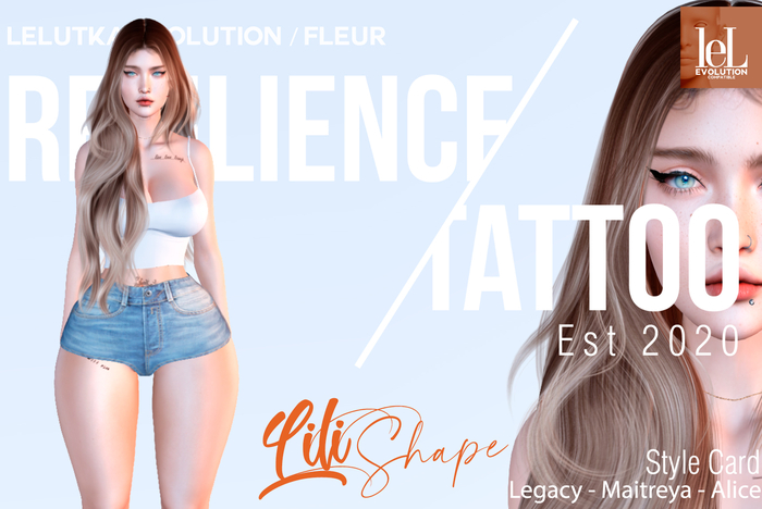 [RESILIENCE] Tattoo - Lili Shape