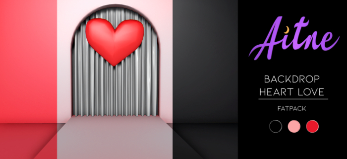 .Aitne. Backdrop heart love FATPACk