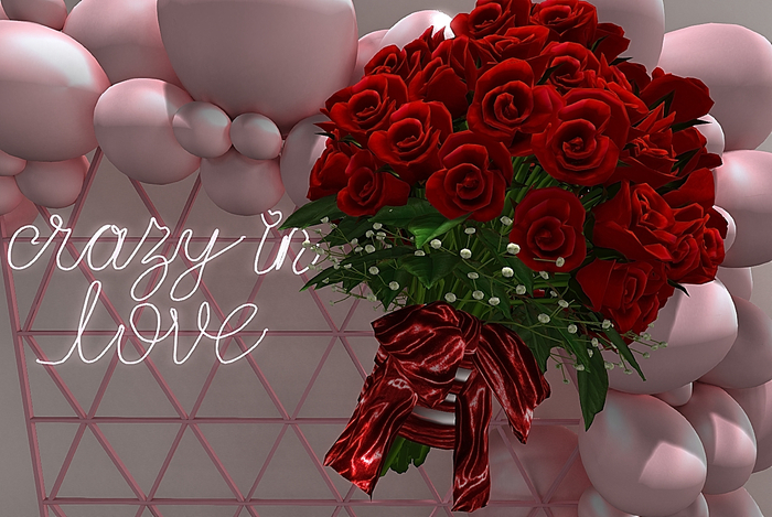 CJ 100 Rose Bouquet Valentine