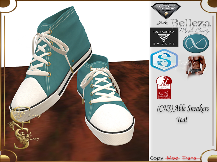 (CNS) Able Sneaker Teal