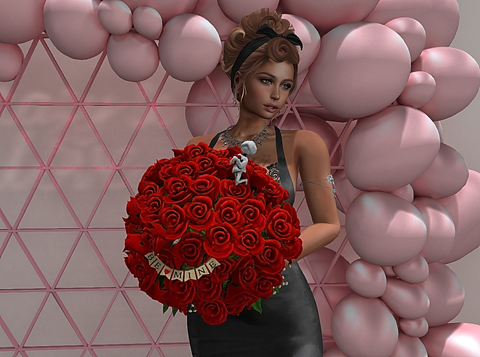 CJ 100 Rose Bouquet Be Mine