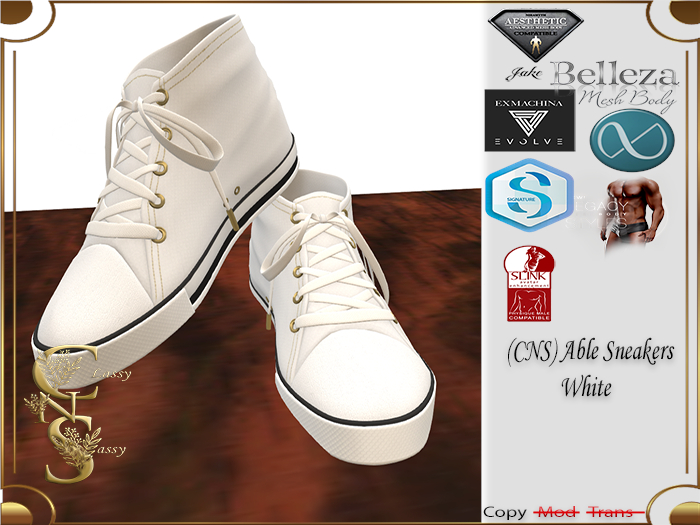 (CNS) Able Sneaker White
