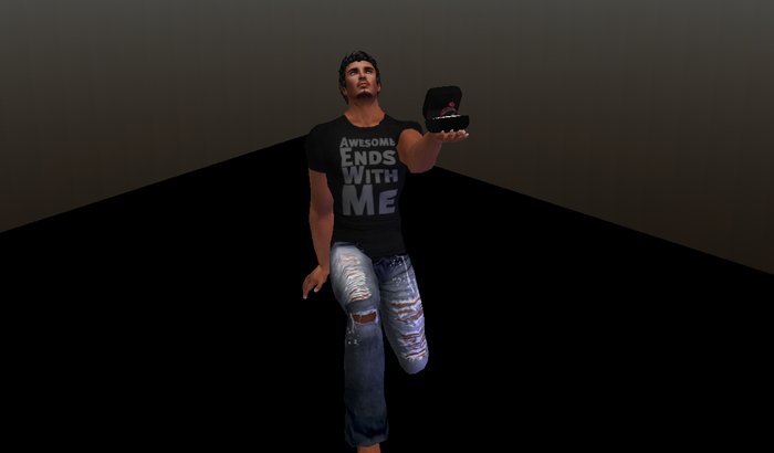 <BD> Male Propose Pose