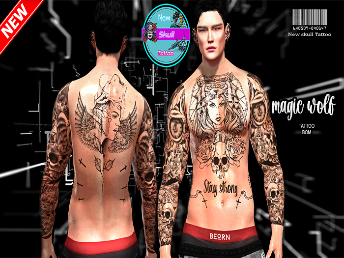 Magic wolf // New Skull Tattoo