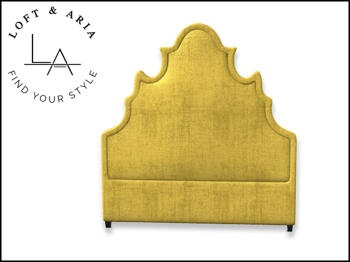 Loft & Aria - Augustine Headboard - Lemon