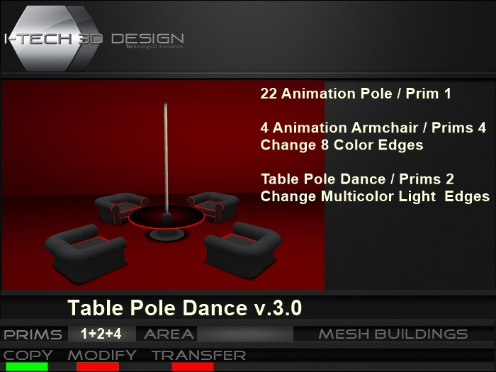 [I-T3D] Table Pole Dance v.3.0