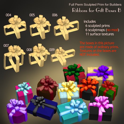 origami~* Ribbons for gift boxes B