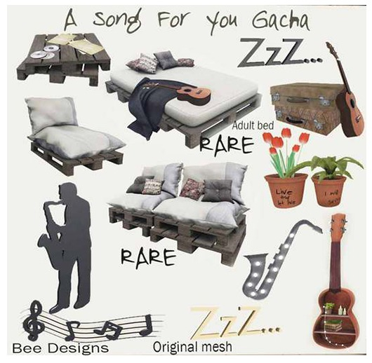 :Bee designs:. A song for you gacha Pair of pots