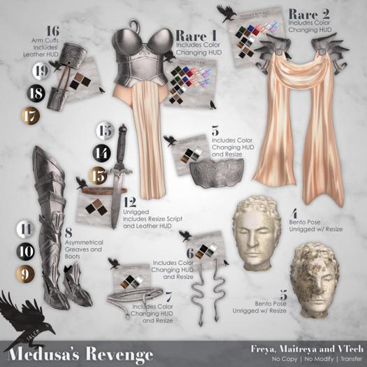 11 [Salem] Medusa's Boots (Maitreya) // White
