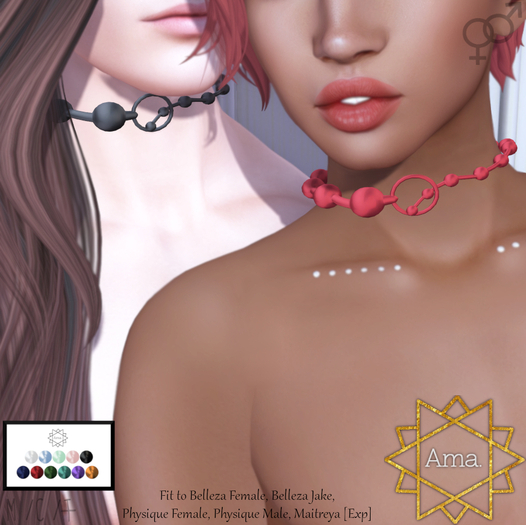 Ama. : DEMO Booty Necklace