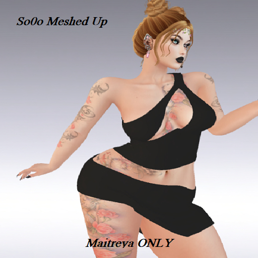 So0o Meshed Up: Top & Mini- MAITREYA 