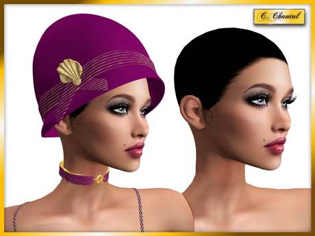 Second Life Marketplace - C.CHANTAL Gatsby 1920s Flapper Dress Outfit 1 ...