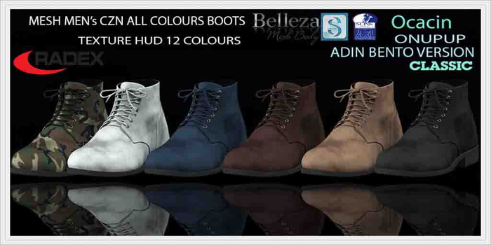RADEX M-1 Mesh Mens Czn All Colours Boots